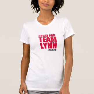 Das Team-Lynn-T-Shirt der Frauen T-Shirt