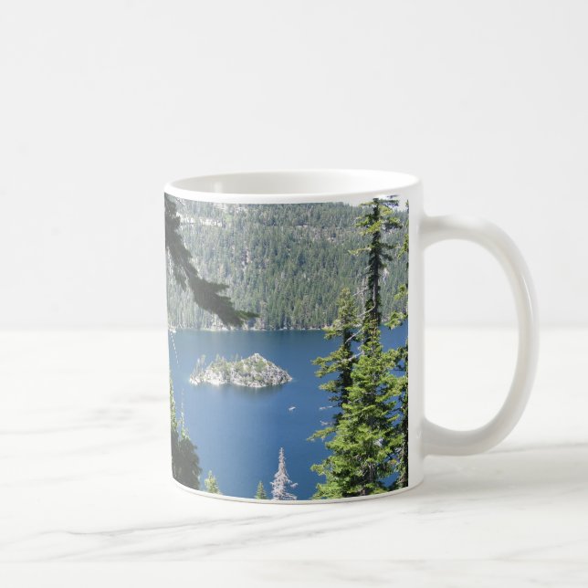 Das Tee-Haus bei Lake Tahoe Kaffeetasse (Rechts)