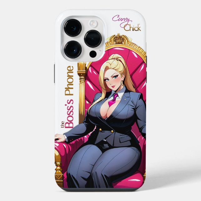 Das Telefon des Chefs iPhone 14 Pro Max Hülle (Rückseite)