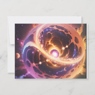 das Teleskop für den Webspace, Postkarte