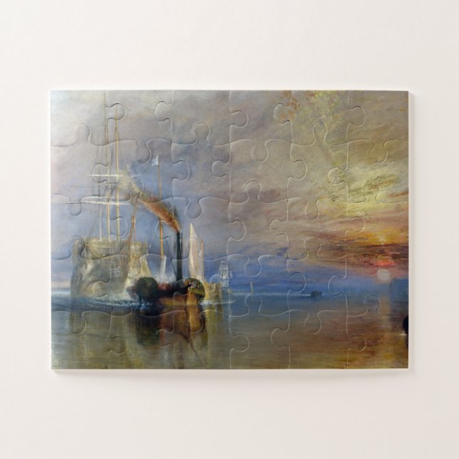 Das Temeraire-Schiff von Turner (Horizontal)