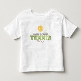 Das Tennis-Freund-Kleinkind-T-Shirt des Vatis Kleinkind T-shirt