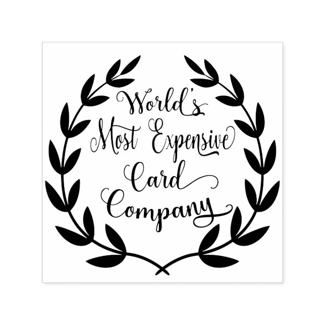 Das teuerste Kartenunternehmen der Welt Permastempel (Design)