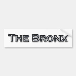 Das Text-Logo Bronx New York Autoaufkleber
