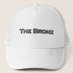 Das Text-Logo Bronx New York Truckerkappe