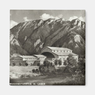 Das Theater bei Oberammergau, 1930 Magnet