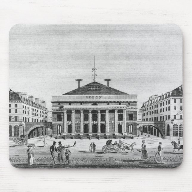 Das Theater de L'Odeon, 1830 Mousepad (Vorne)