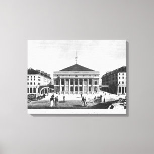 Das Theater de L'Odeon, c.1830 Leinwanddruck