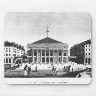 Das Theater de L'Odeon, c.1830 Mousepad