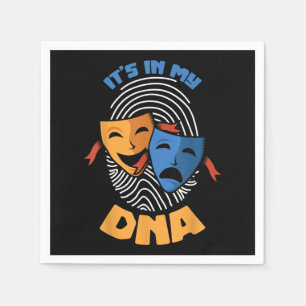 Das Theater maskiert es in meinen DNA-Lover-Filmen Serviette