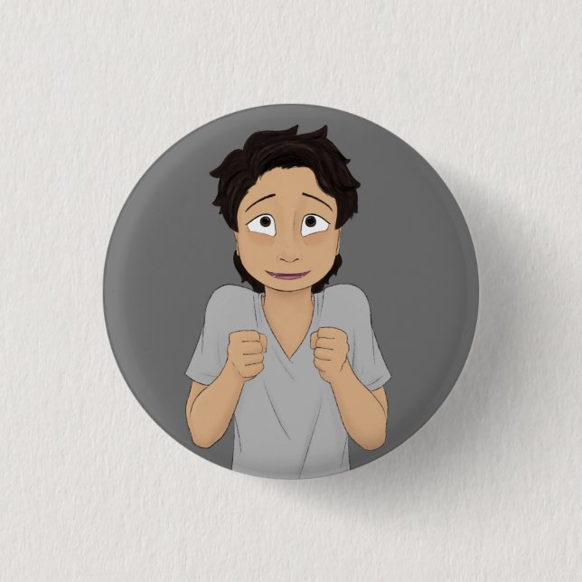 Das Thema, bevor sie ihr Herz zerquetscht erhält Button (Vorderseite)