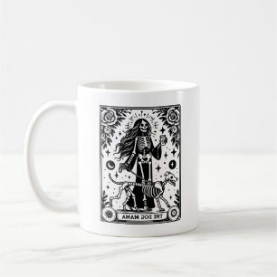Das Thema Hunde Mama im Tarot Kaffeetasse