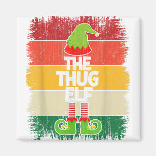 Das Thug Elf Matching Group Weihnachts-Party Pajam Magnet