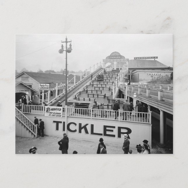 Das Tickler, 1915 Postkarte (Vorderseite)