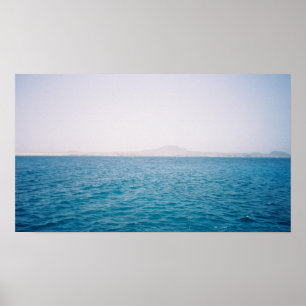 Das tiefe Blau Poster