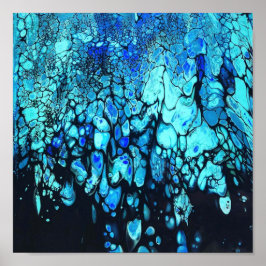 Das tiefe Blau Poster