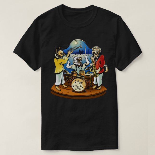 Das Tierband T-Shirt (Design vorne)
