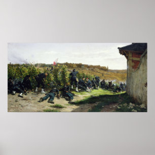 Das Tirailleurs De-La die Seine Poster