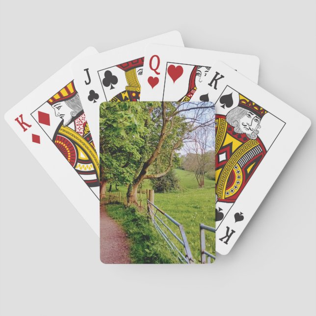 Das Tor der Bauern Spielkarten (Rückseite)