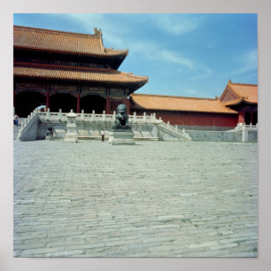 Das Tor der Hochharmonischen Ming-Dynastie, 1420 Poster