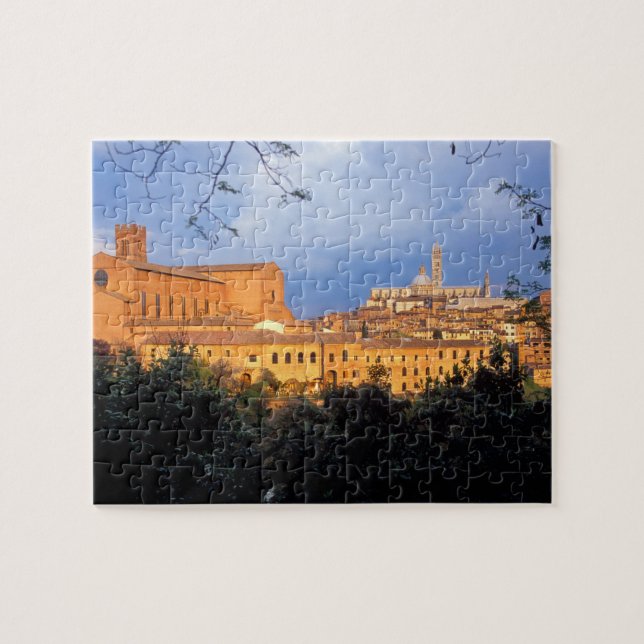 Das toskanische Dorf Sienna, Italien. (Horizontal)