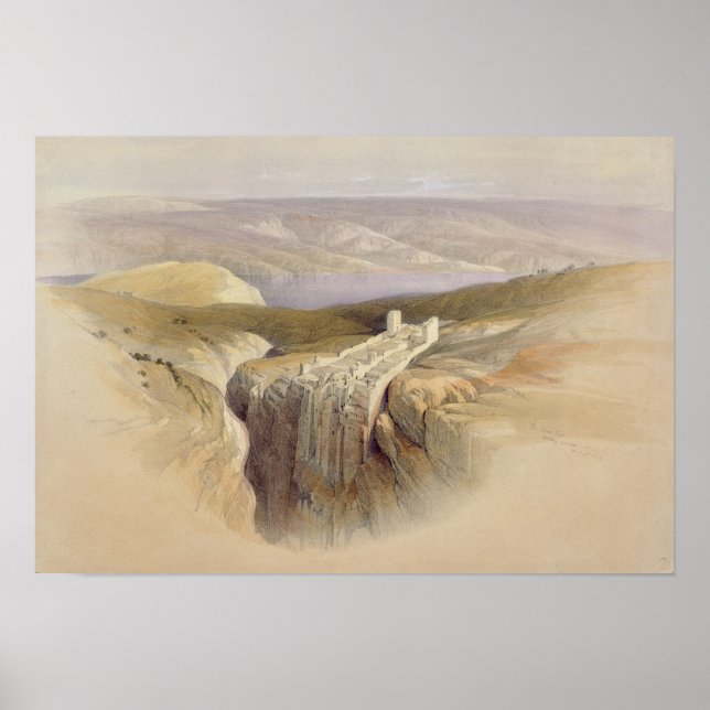 Das Tote Meer in Richtung Moab, Band II Poster (Vorne)