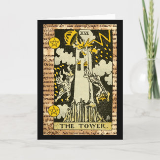 Das Tower Tarot Karte