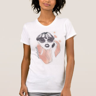 das Trägershirt #ilovefashion Frauen T-Shirt