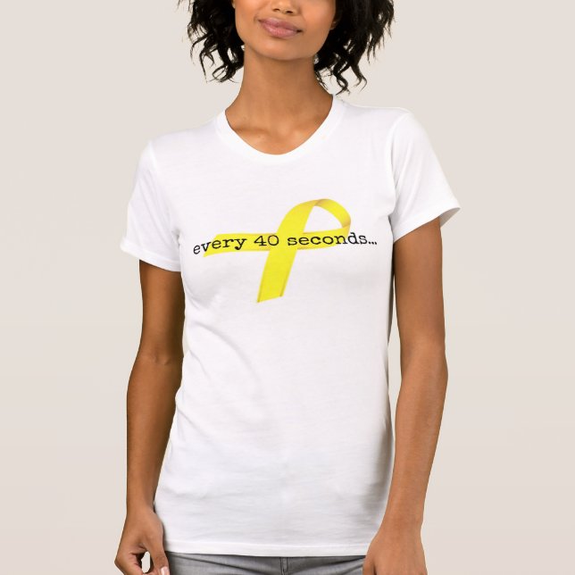 Das Trägershirt jeder 40 Sekunden-Frauen T-Shirt (Vorderseite)