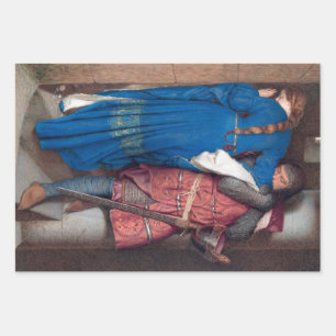 Das Treffen auf den Treppen von Turret (von F.W. B Geschenkpapier Set