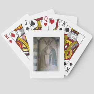 Das Treffen von St. Dominic und St. Francis (Fresc Spielkarten