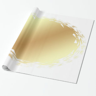 Das trendige Gold sieht hell und schattig aus. Ele Geschenkpapier