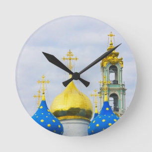 Das Trinity Sergiv Kloster Sergiv-Posad Runde Wanduhr