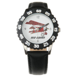 Das Triplane "Red Baron" Armbanduhr