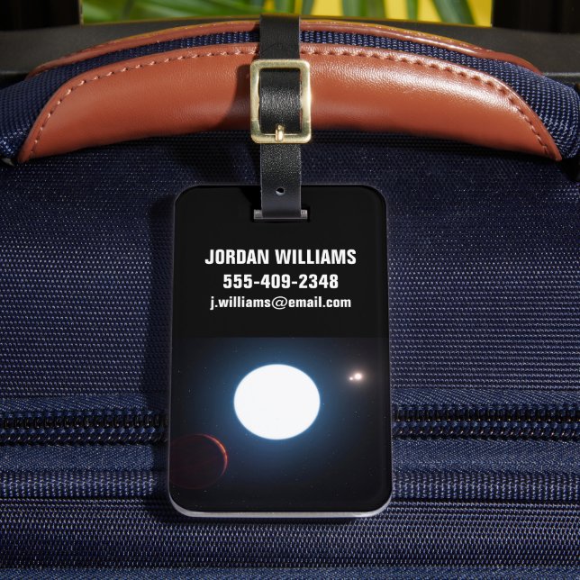 Das Triple-Star-System Hd 131399 Gepäckanhänger (Vorderseite Insitu 2)