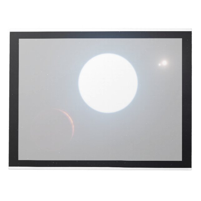 Das Triple-Star-System Hd 131399 Notizblock (Vorderseite)