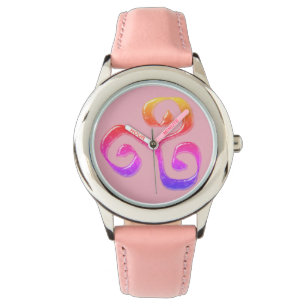 Das triskele, altes Symbol der keltischen Kultur Armbanduhr