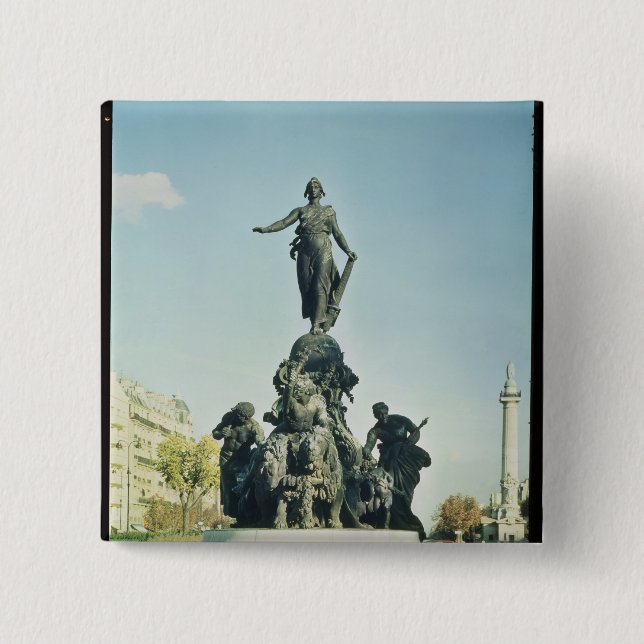 Das Triumph der Republik, 1879-99 Button (Vorderseite)