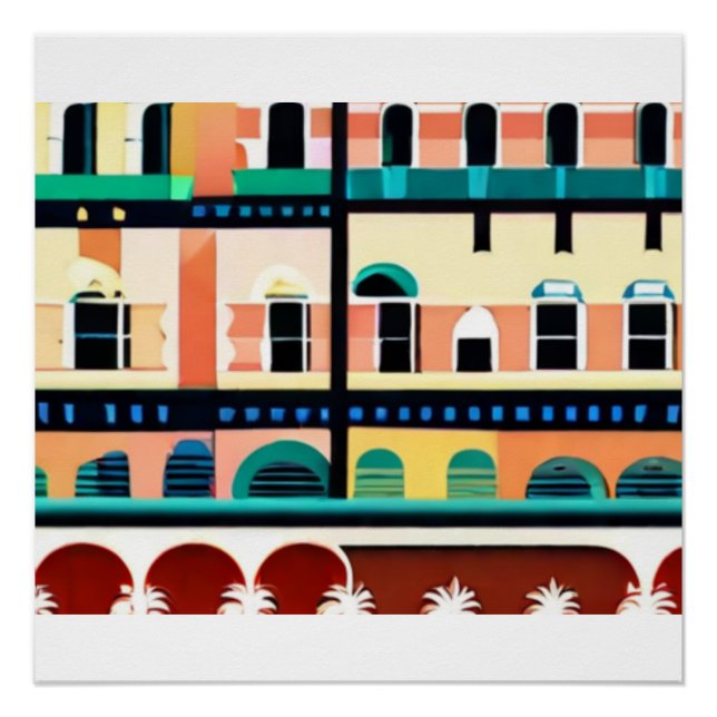 Das tropische Paradies Poster (Vorderseite)