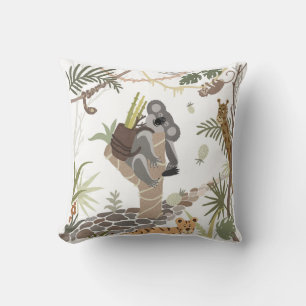 "Das tropische Tier koala" Kissen