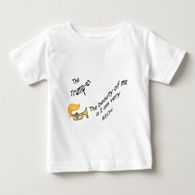 Das Trump-et - Die Schönheit...... Baby T-shirt (Vorderseite)