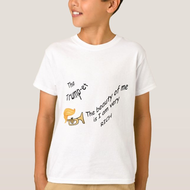 Das Trump-et - Die Schönheit...... T-Shirt (Vorderseite)