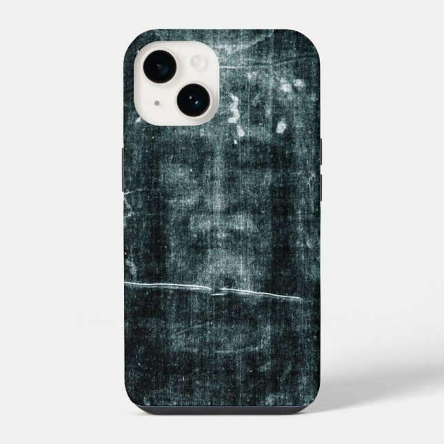 Das Tuch Turins (Turiner Schleide) Jesus Christus  iPhone 14 Hülle (Rückseite)