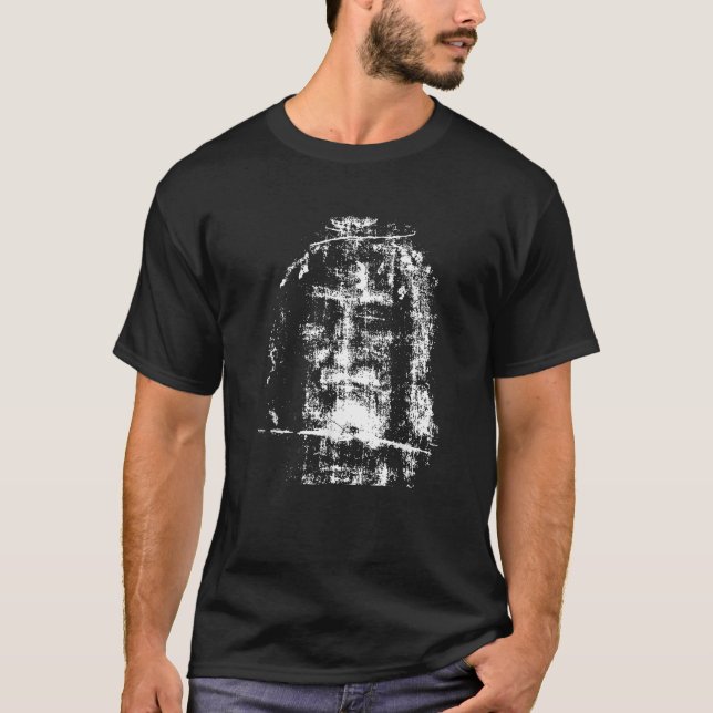 Das Tuch von Turin Jesus Christus T-Shirt (Vorderseite)