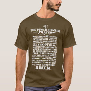 Das Turmklettergebet Klettern T-Shirt