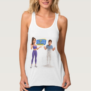 Das ultimative Diät-Grafik-Cartoon-Tanktop Tank Top