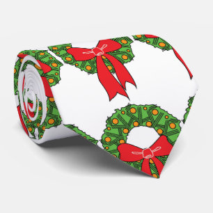 DAS "ULTIMATIVE" WEIHNACHTS-"KRANZ"-SCHLIPS KRAWATTE