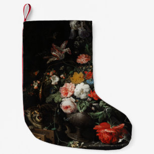 Das umgedrehte Bouquet von Abraham Mignon Kleiner Weihnachtsstrumpf