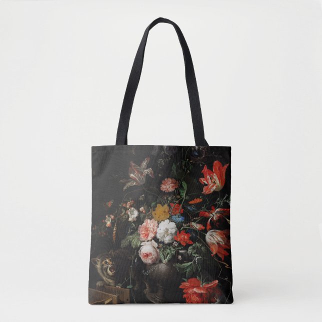Das umgedrehte Bouquet von Abraham Mignon Tasche (Vorderseite)