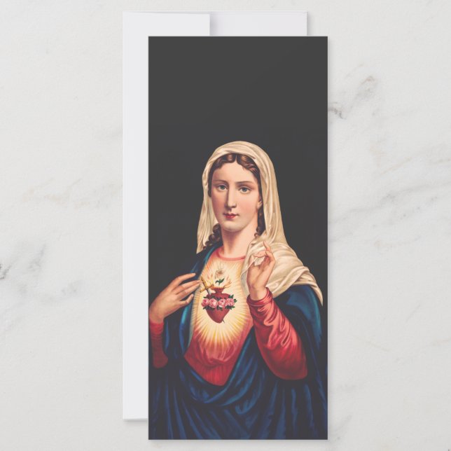 Das unbefleckte Herz Marias (Vorderseite)